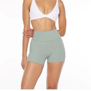 Crop Shop Boutique 4inch Green Athletic Shorts High-Waisted